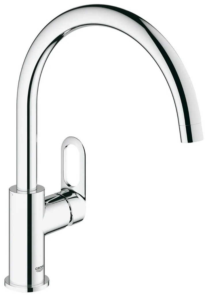 Baterie bucatarie Grohe Bauloop 31368000,pipa inalta,crom