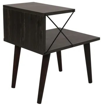 Noptieră CROSS 55x50 cm maro