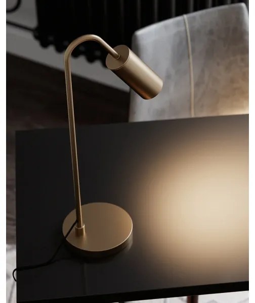 ByRydens 4002580-6503 - Lampă de masă CURVE 1xGU10/7W/230V, aurie
