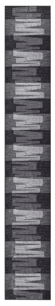 Covor traversa, antracit, 67x450 cm, antiderapant Antracit, 67 x 450 cm