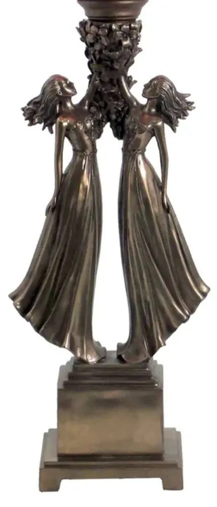 Lampa de masa Tiffany Sisters h 67 cm