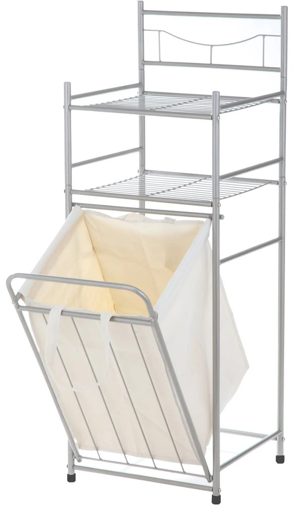 Cos rufe Lofty, alb, 38x35x106 cm