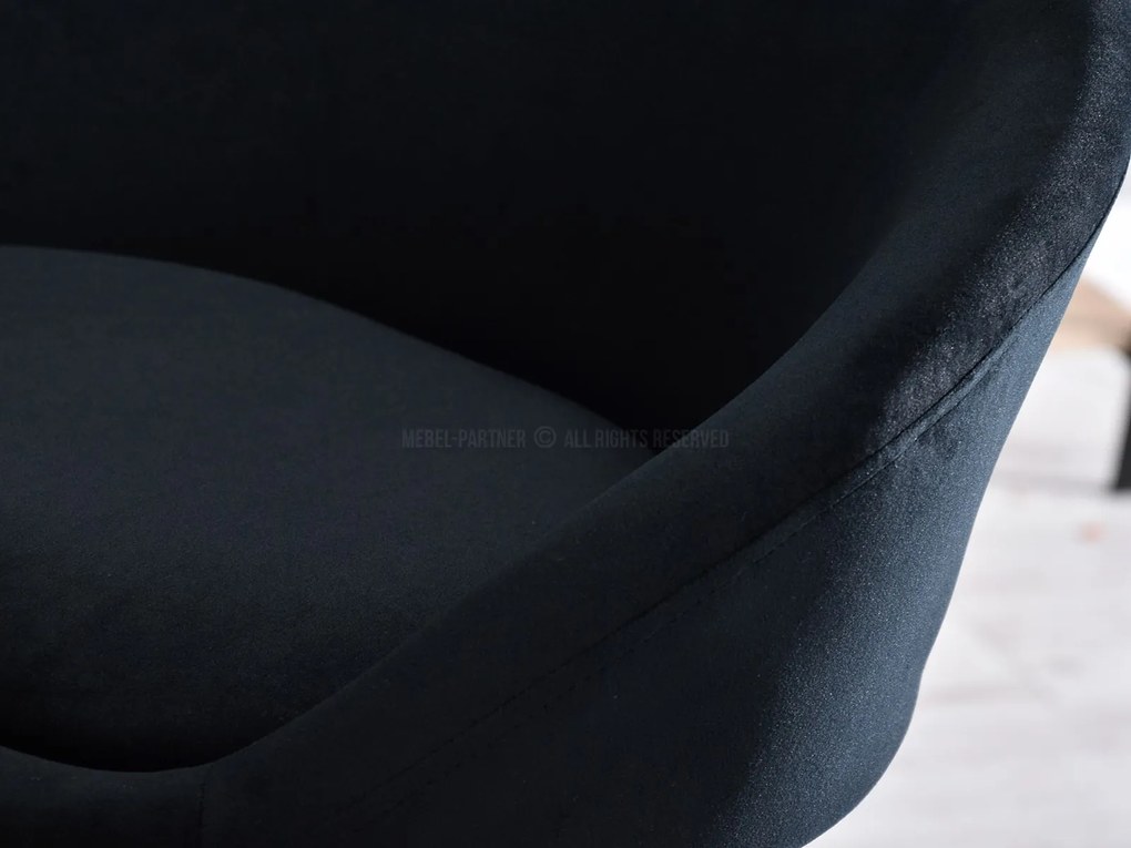 Scaun Hanzel (negru + crom). 1110538