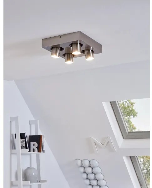 Eglo 96608 - LED Plafoniera spot ROBLEDO 1 4xGU10/5W/230V
