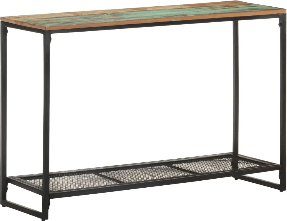 vidaXL Masă consolă, 110 x 35 x 75 cm, lemn masiv reciclat