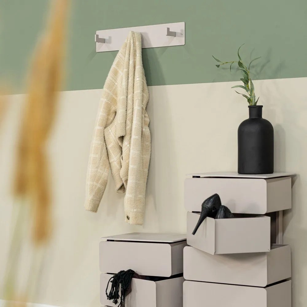 Cuier de perete taupe din metal 50 cm Leatherman – Spinder Design