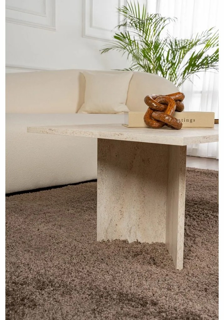 Măsuță de conferință Sabin Travertine
