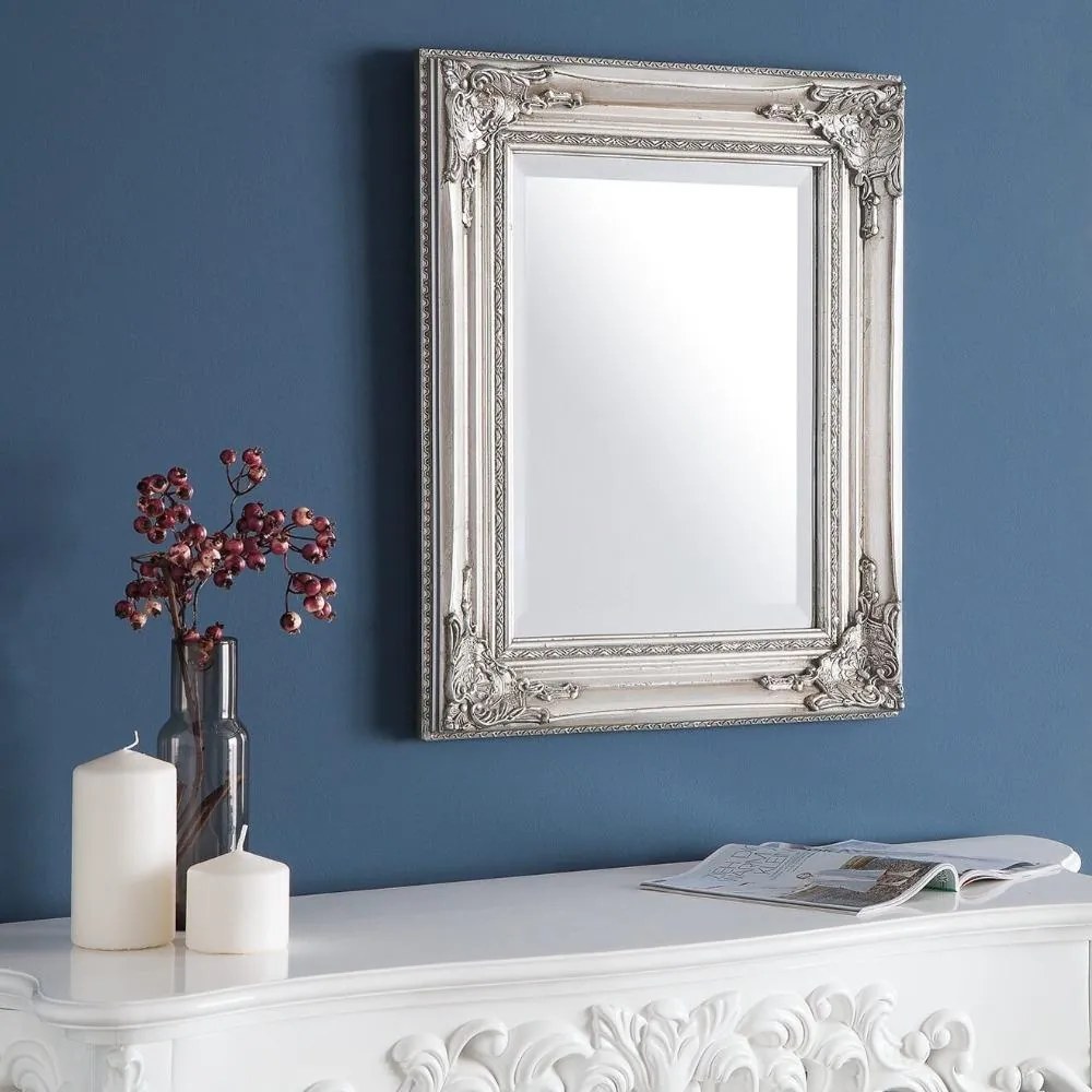 Oglinda argintie 45x55 cm Mirror Speculum Silver | INVICTA INTERIOR