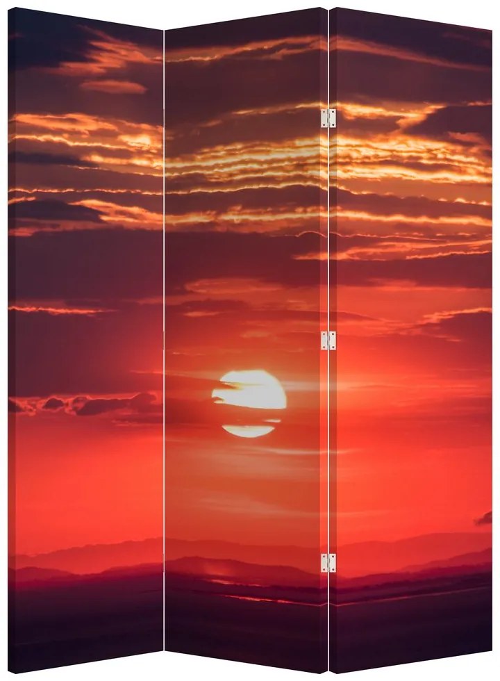 Paravan - Soarele colorat (126x170 cm)