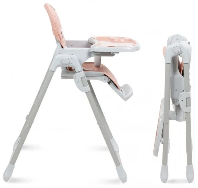 Scaun de masa multifunctional Kidwell BENO - Pink