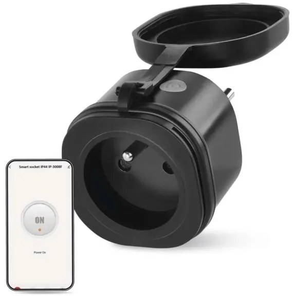 Priză inteligentă de exterior GoSmart 3680W/230V/16A Tuya IP44