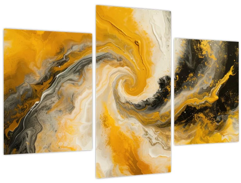 Tablou - Abstractizare în spirală (90x60 cm)