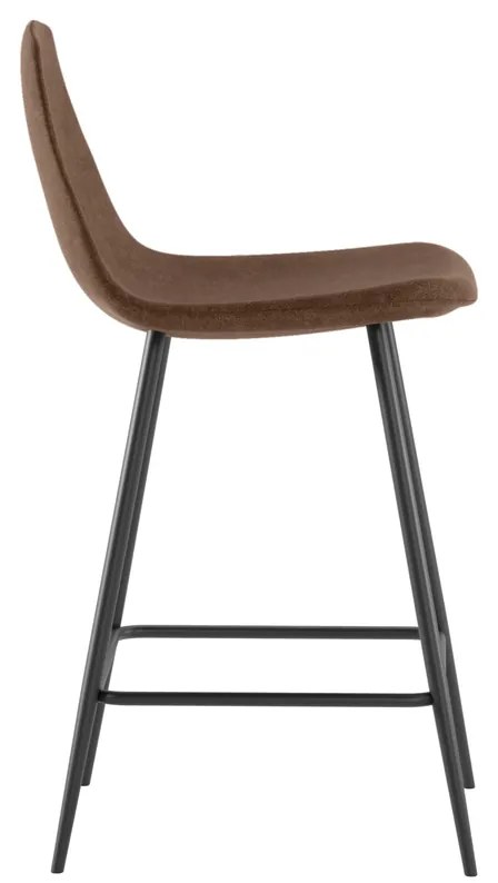 STONES Scaun din piele ecologică 42cm X 52cm H. 93cm | Aosom Romania