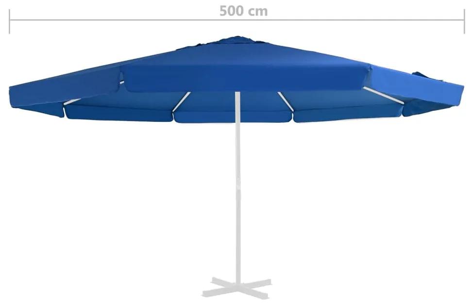 Panza de schimb umbrela soare exterior albastru azuriu 500 cm azure blue,    500 cm