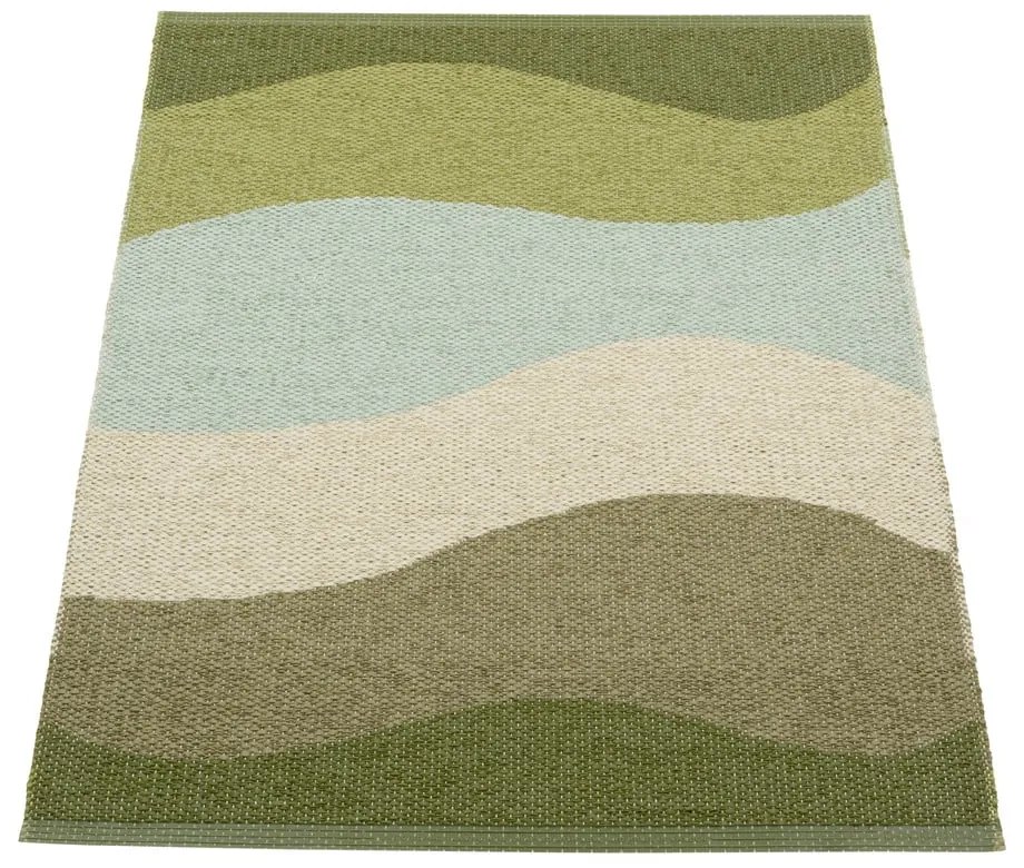 Covor pentru exterior și interior verde 70x100 cm Urvi Woods – Pappelina