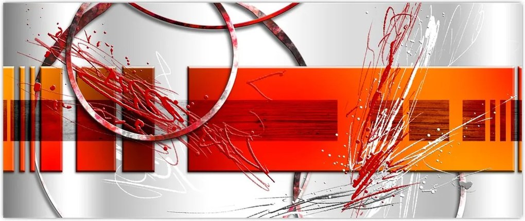Tablou abstract (120x50 cm)