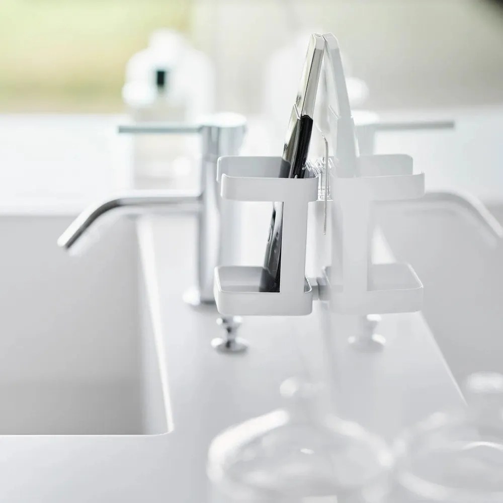 Suport pentru produse de îngrijire alb din metal Film Hook – YAMAZAKI