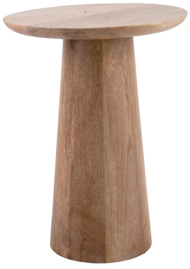 Măsuță auxiliară rotundă din lemn masiv de mango ø 35,5 cm Force – Leitmotiv