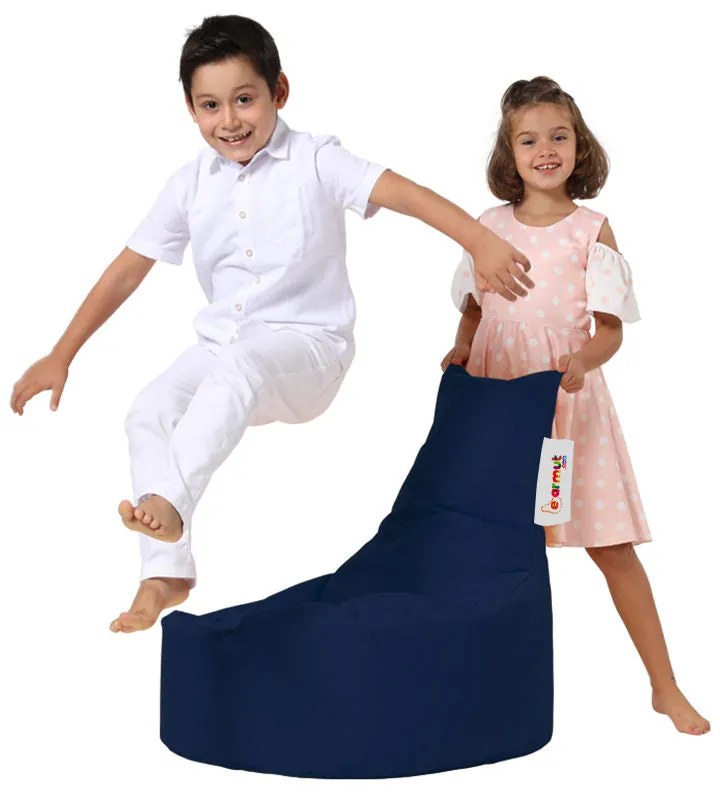 Fotoliu puf pentru grădină Baton - Dark Blue