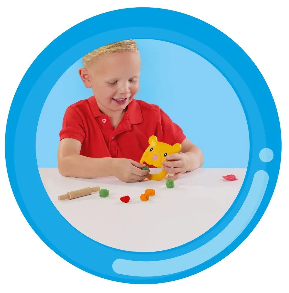 My first - Set creativ cu plastilina Hraneste Ursuletul