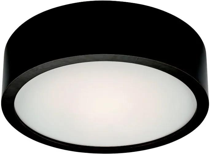 Plafonieră rotundă Lamkur Plafond, ø 27 cm, negru