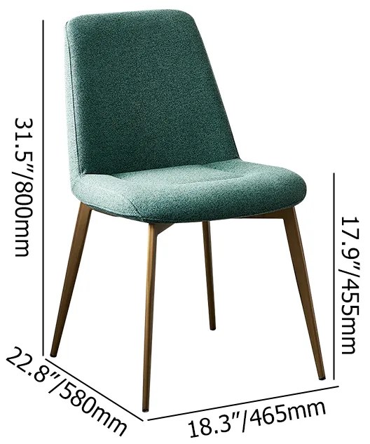 Scaun verde pentru bucătărie, soft, în stil art nouveau - 2 buc. Deprimo jj70zs2144 by Deprimo