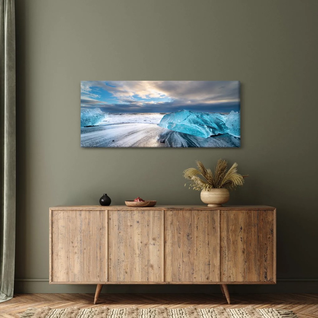 Tablou - Plaja Diamond Beach (120x50 cm)