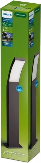 Philips - Lampă LED de exterior SPLAY, 4,3 W, 230 V, 2700 K, 60 cm, IP44