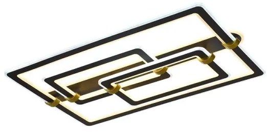 Plafonieră LED dimabilă, 280W, 230V, 3000–6500K, cu telecomandă