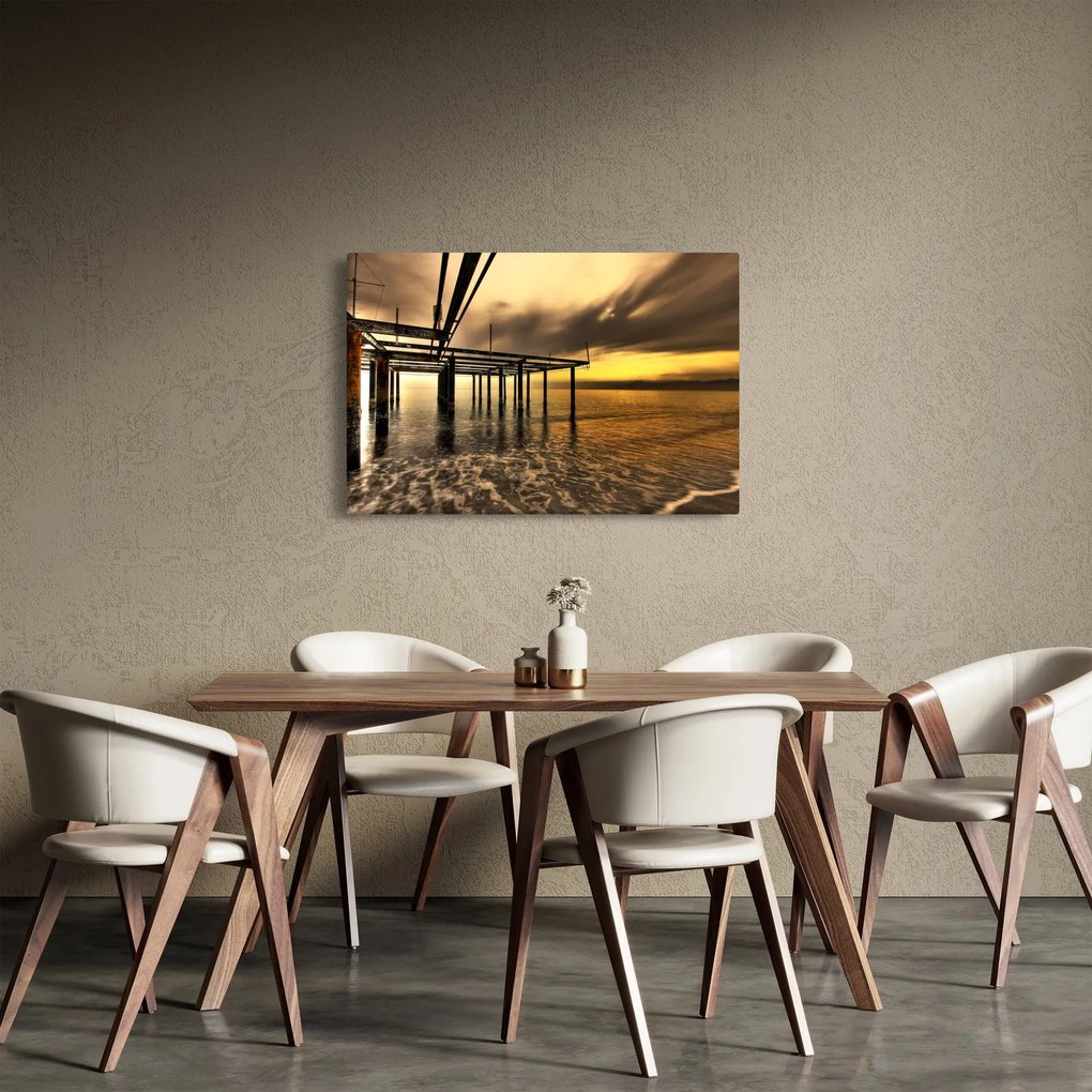 Tablou - Arhitectura la mal (90x60 cm)