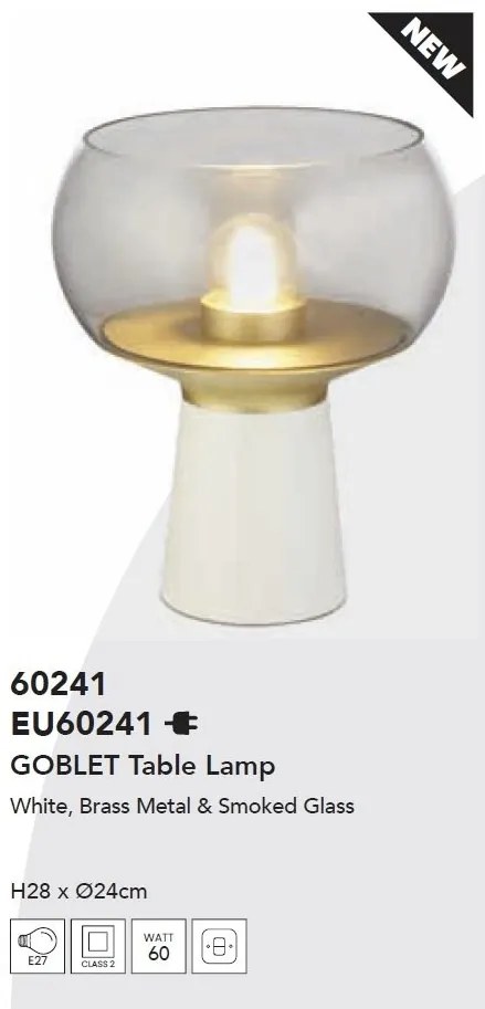 Veioza/Lampa de masa design decorativ Goblet