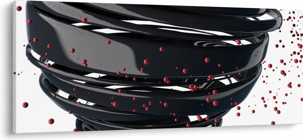 Tablou - Abstracției de glob pământen (120x50 cm)