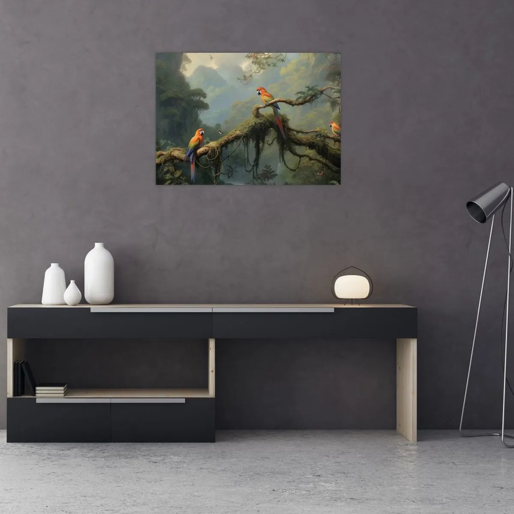 Tablou - Pădure tropicală (70x50 cm)