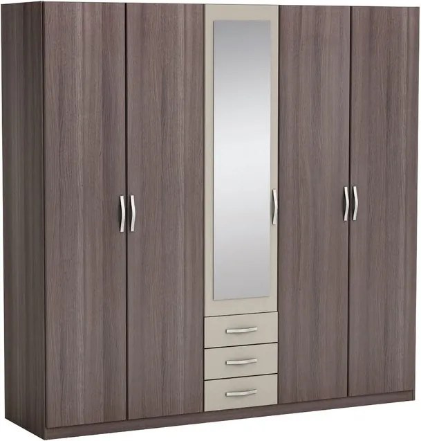 Dulap Covey, maro, 208,7 x 211,7 x 56,5 cm