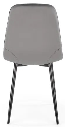 Scaun de dining KINDREL, 1 buc., gri