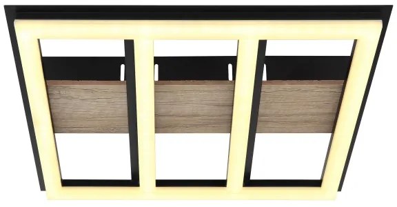 Plafonieră LED Globo 67291-18 FROOMY LED/18W/230V 3000K 30x30 cm