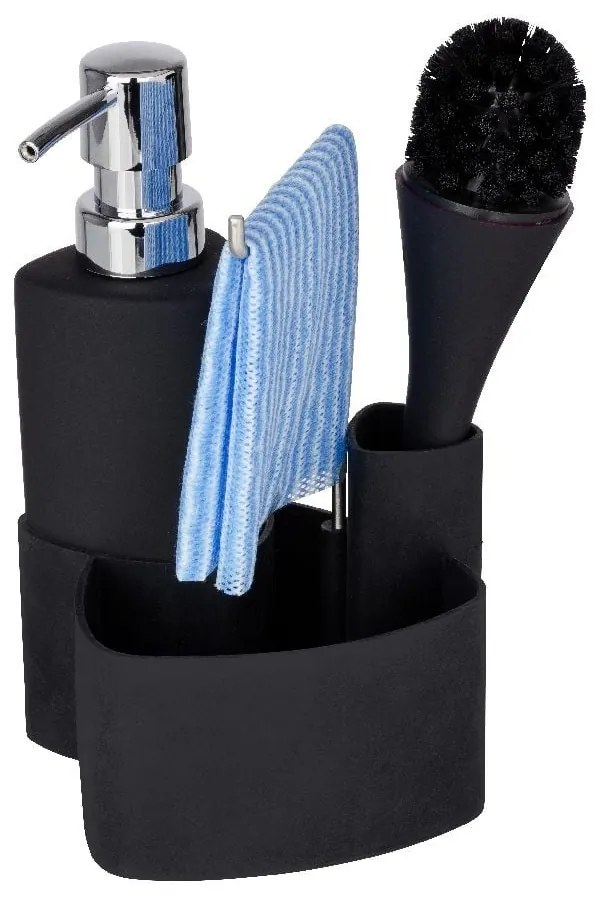 Set pentru produsele de spălat vase Wenko Empire, 250 ml, negru