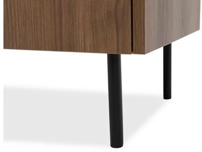 Noptieră Anto l97 (nuc warmia + mamură negru). Promo -18%. 1121785