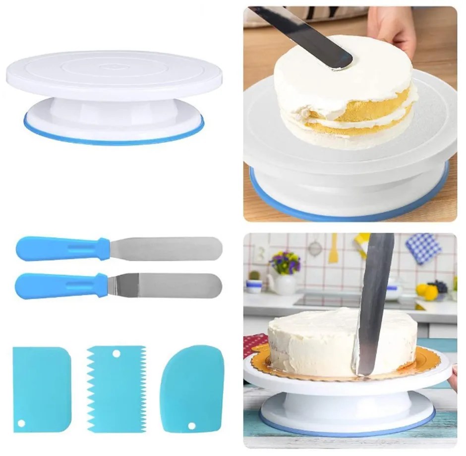 Set pentru copt si decorat torturi, 379 piese