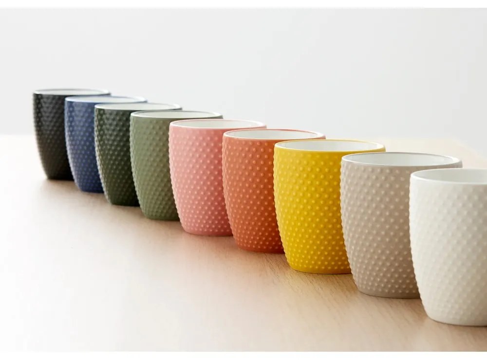 Cană roz-deschis din porțelan 250 ml Abode – Ladelle