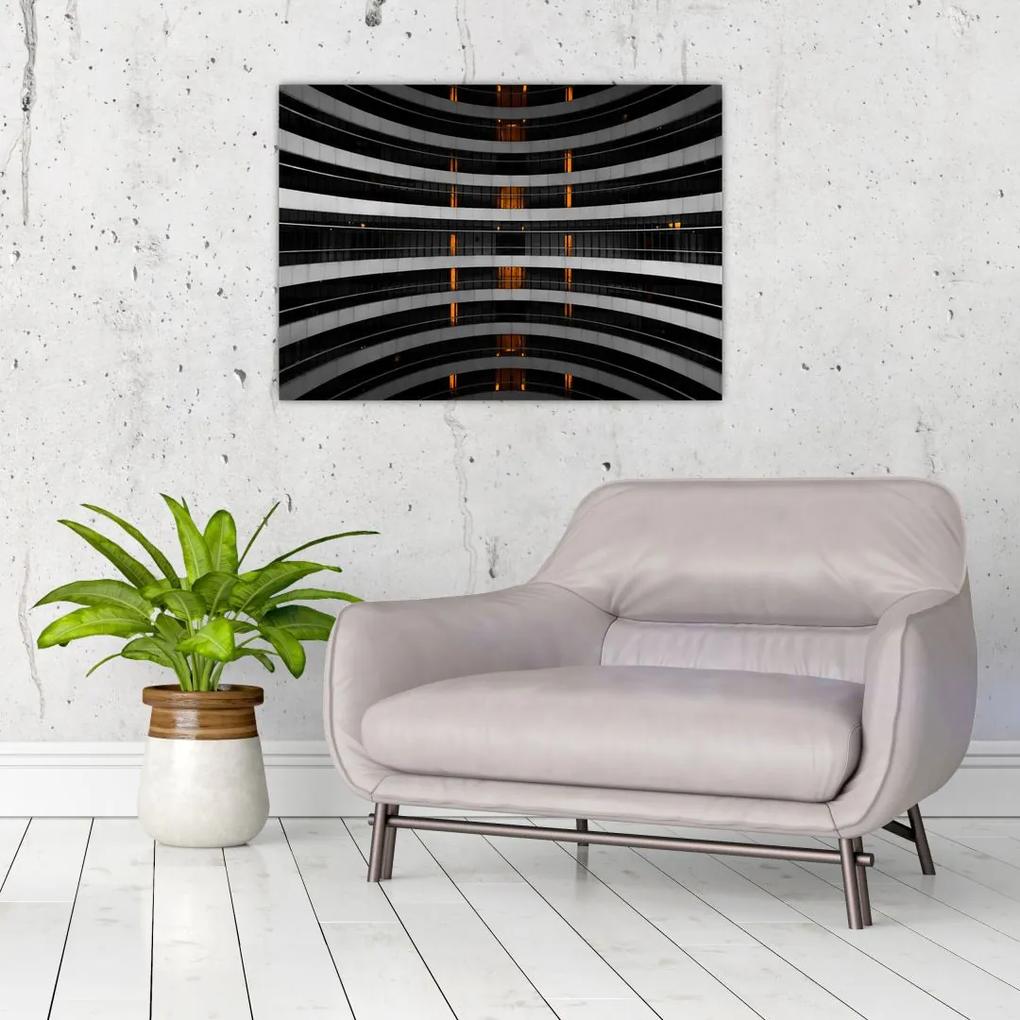 Tablou abstract - clădire (70x50 cm), în 40 de alte dimensiuni noi