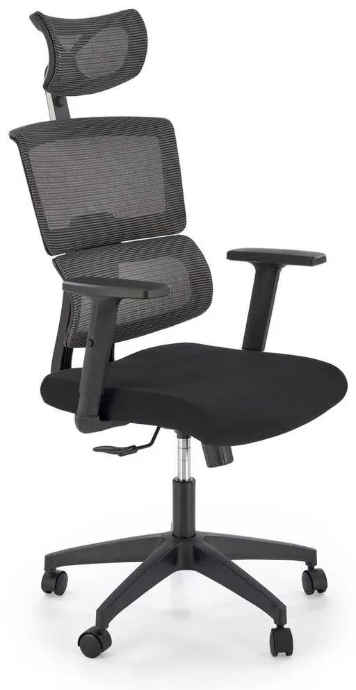 Scaun de birou Coleman, gri / negru
