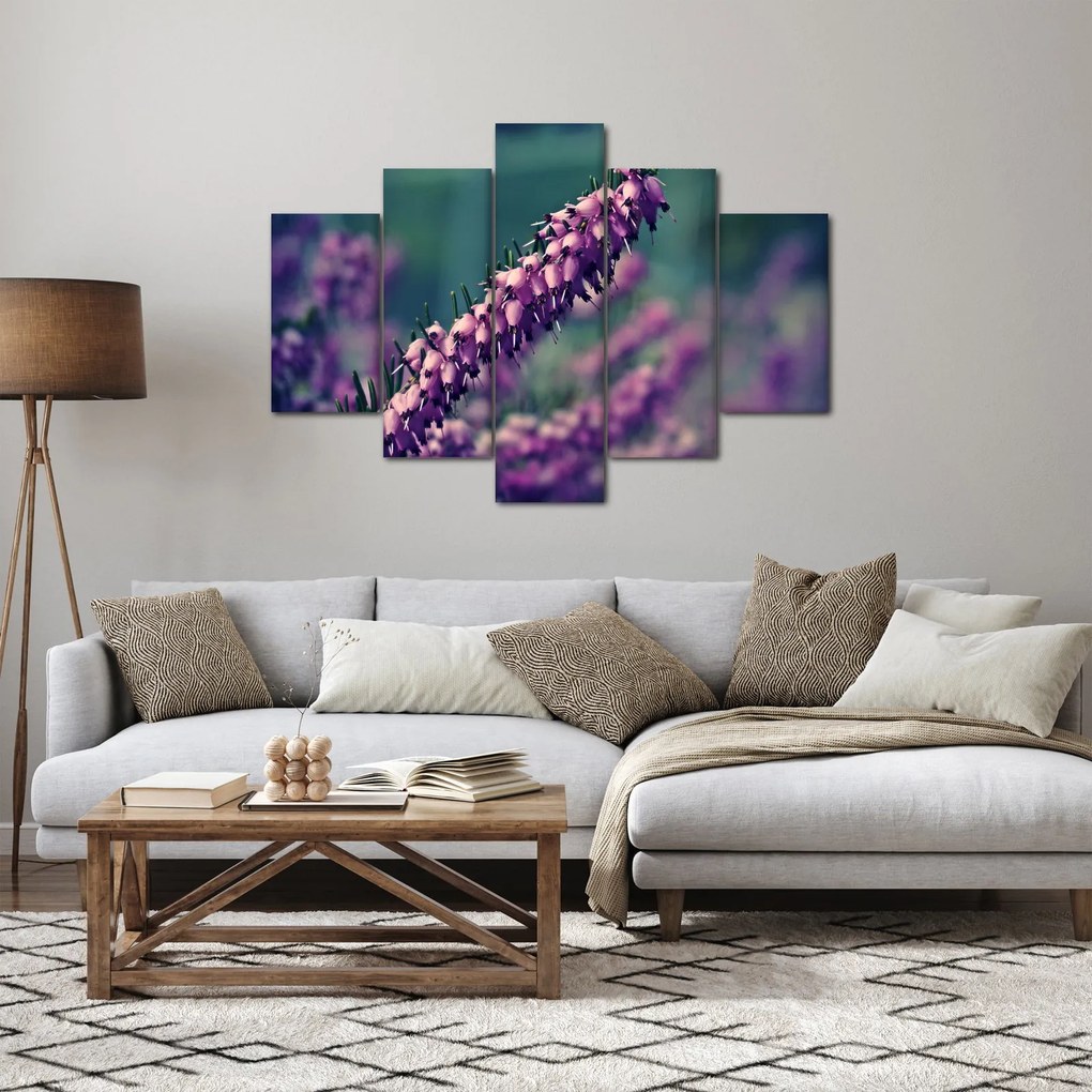 Tablou cu floare violetă (150x105 cm)