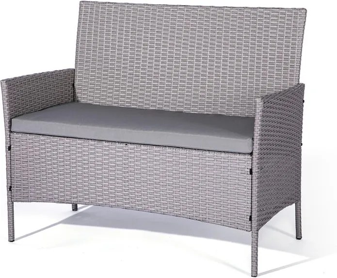 Set mobilier de grădină Le Bonom Fila, gri deschis