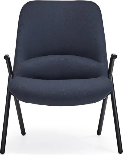 Fotoliu Teulat Dins, înălțime 90 cm, albastru închis