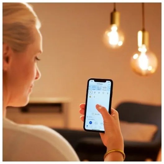 Bec LED dimabil G200 E27/6,5W/230V 2700-6500K CRI 90 Wi-Fi WiZ