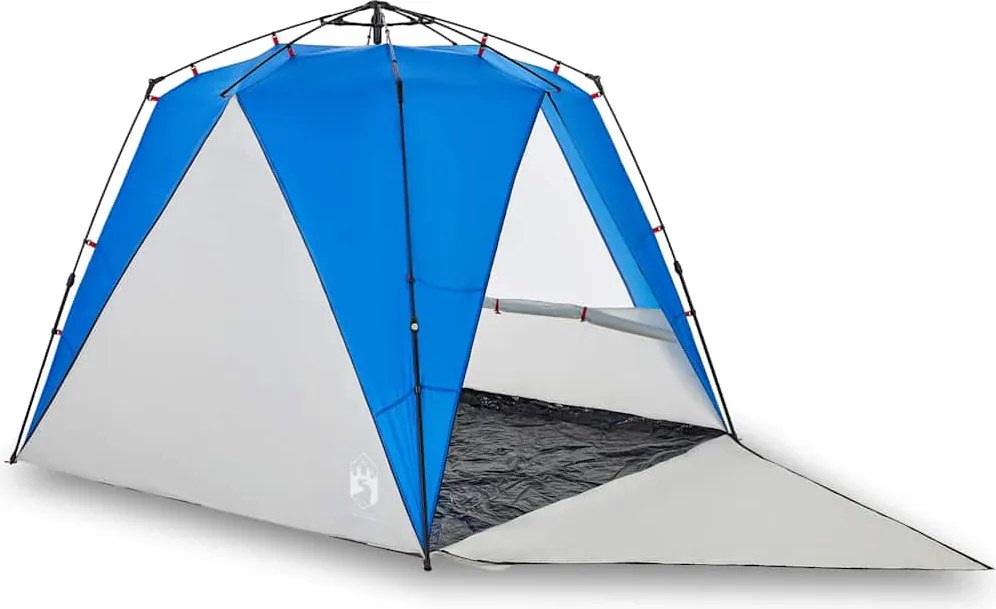 vidaXL Cort camping 4 persoane albastru azur impermeabil setare rapidă