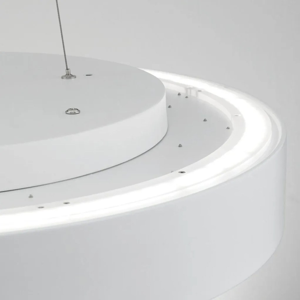 Lustra LED suspendata iluminat ambiental VARIO D-80cm