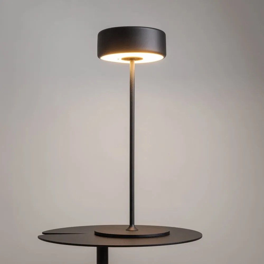Lampa portabila cu baterii AI design negru