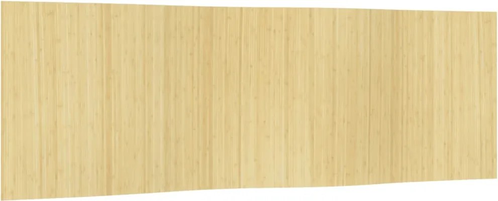 vidaXL Paravan de cameră, natural deschis, lățime 600 cm, înălțime 165 cm, bambus